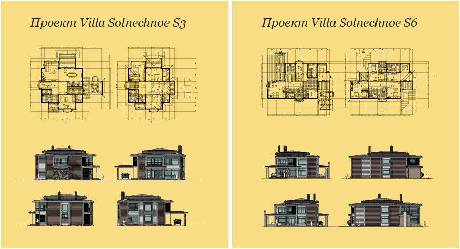 Моделирование и визуализация проектов коттеджей HONKANOVA Concept Residence - 2